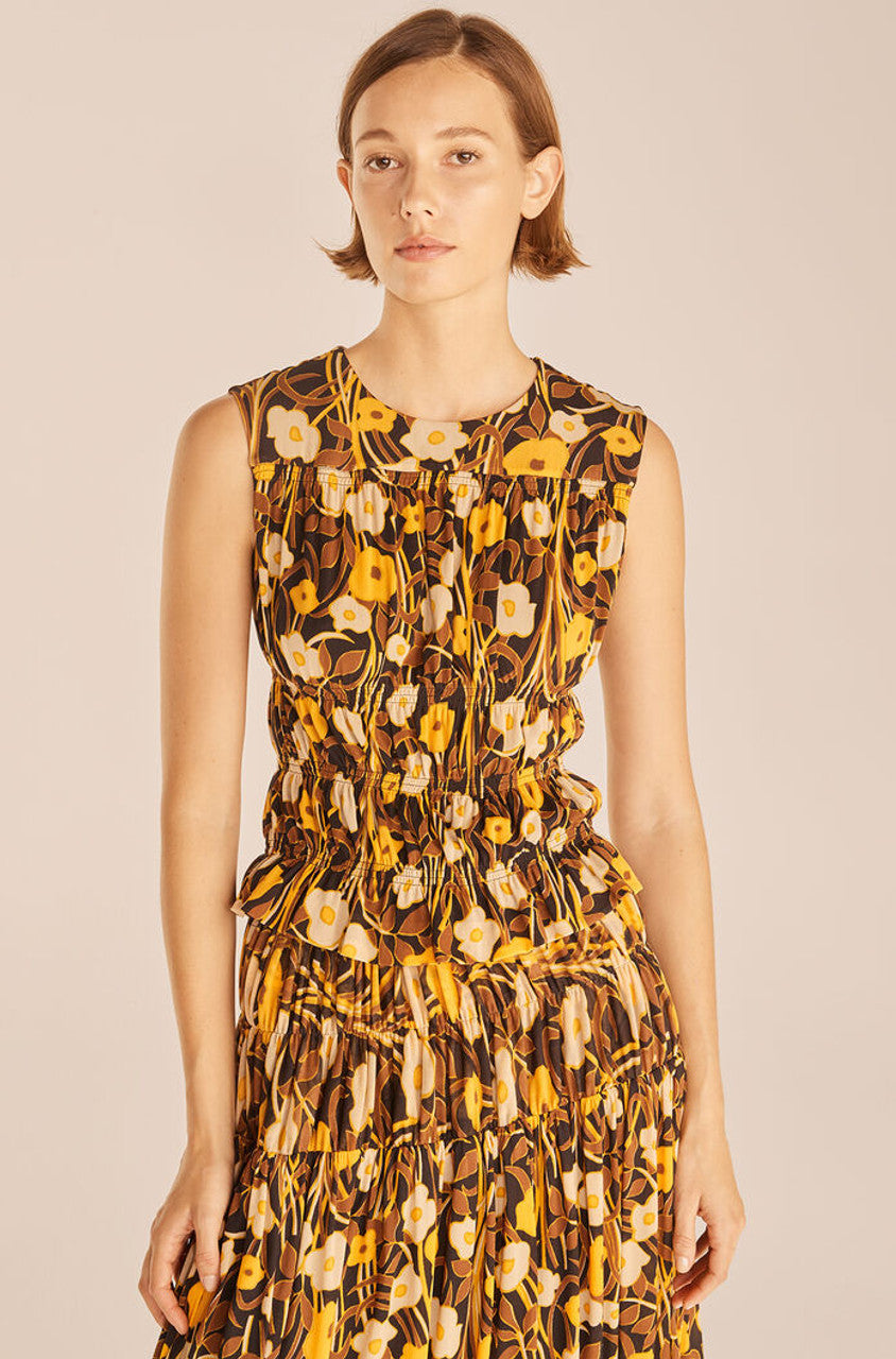 Daphne Fleur Mesh Shell, Daphne Fleur Black Combo