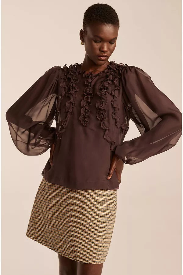 Top With Ruffles, Cabernet