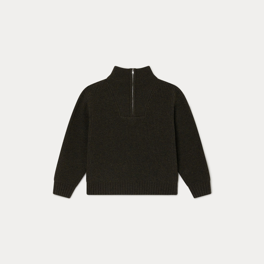 Baldo Sweater dark khaki