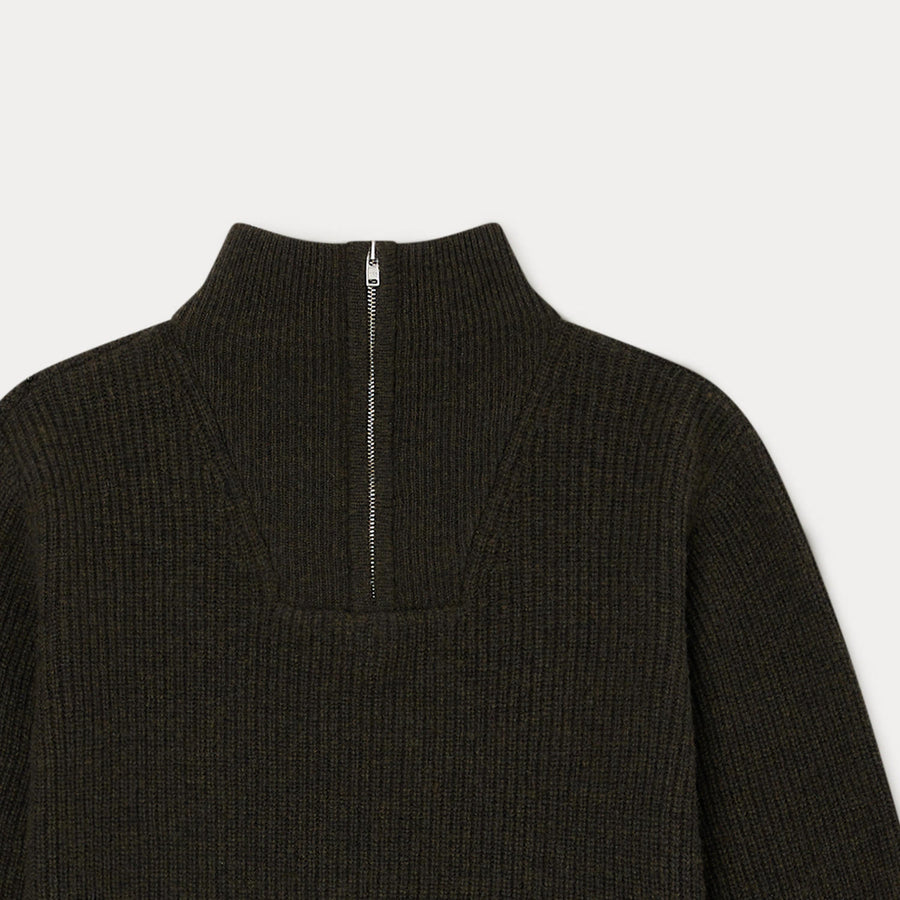 Baldo Sweater dark khaki