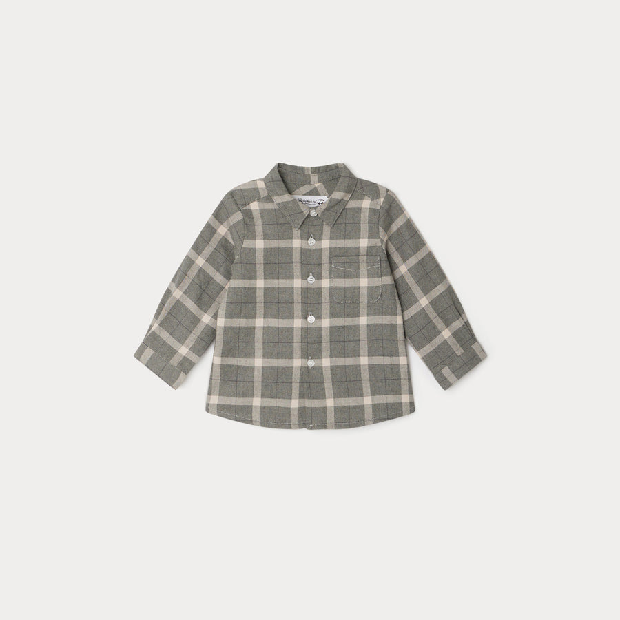 Malo Shirt heathered gray